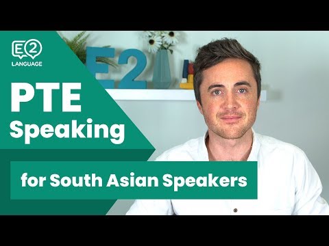 PTE Pronunciation for Hindi, Urdu, Bengali, Nepali, Gujarati, Marathi, Punjabi Speakers w. E2 Jay!