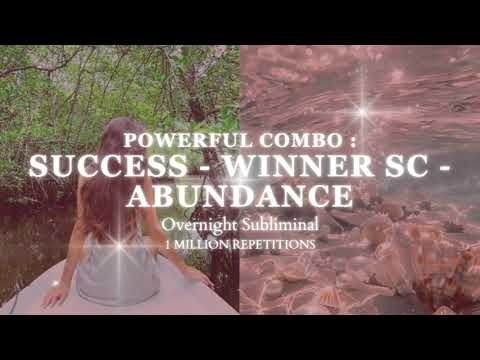 [EXTREMELY POWERFUL] Become An Unstoppable Winner - Success Sleep Subliminal - 1 Million Repetitions