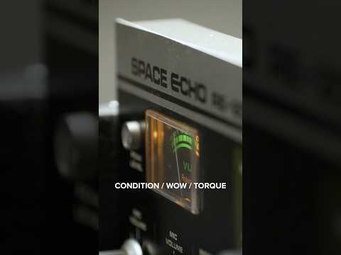 RE-201 Space Echo's unique sonic characteristics explained  #musicproduction