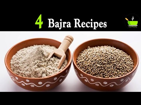 4 Healthy Bajra Recipes For Weight Loss | Pearl Millet Recipes | Gluten Free Peal Millet Recipes