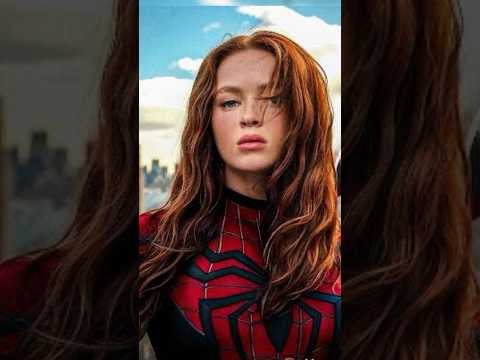 Sadie Sink as Spider-Woman in Spider-Man 4? #SadieSink #SpiderMan4 #SpiderWoman