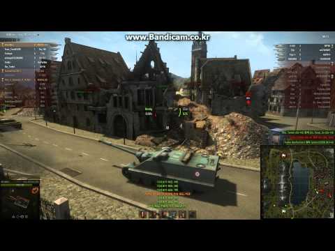 World of Tanks 0.8.0 - AMX50F155 6 Kills and 10,000 Damages