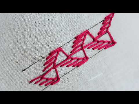 Basic hand embroidery design for the beginners||সহজ ও সুন্দর হাতের কাজের টিউটোরিয়াল।