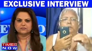 Lalu Prasad Yadav In An Exclusive Interview With Times NOW After The End Of Mahagathbandhan