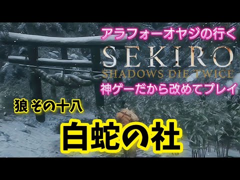 狼その十八 白蛇の社【隻狼】改めて隻狼やる！