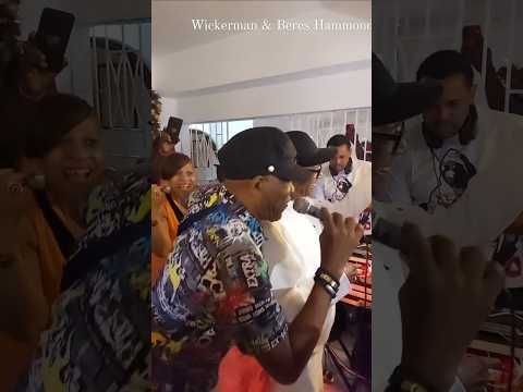 Wickerman And Beres Hammond Party #viralvideo