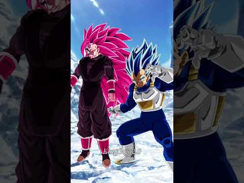 Who is stronger Vegeta vs Black Goku #goku #Vegeta#1000subscribers #1millonveiws