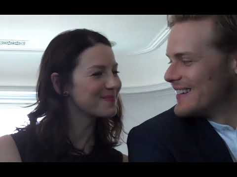 Sam Heughan & Caitriona Balfe Those eyes