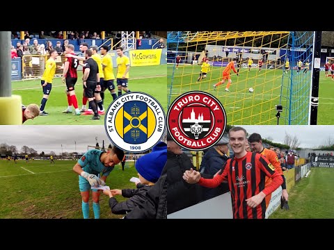 SAINTS FLOP TO FIRST HOME DEFEAT OF 2024 | ST ALBANS CITY VS TRURO CITY MATCH DAY VLOG