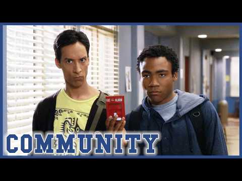 Troy And Abed Pull The Fire Alarm | Community