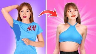 GENIUS TRANSFORMATIONS || Clothing DIY Hacks And Simple Beauty Tricks by 123 GO! Planet