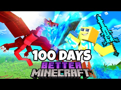 I Survived 100 Days in Better Minecraft Hardcore