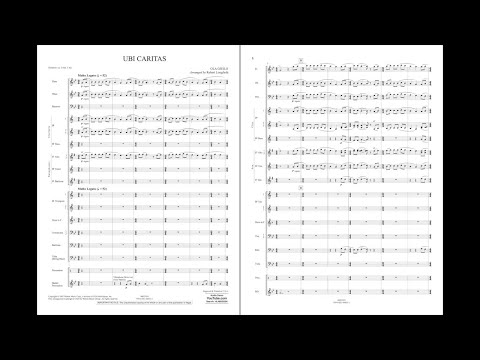 Ubi Caritas by Ola Gjeilo/arranged by Robert Longfield