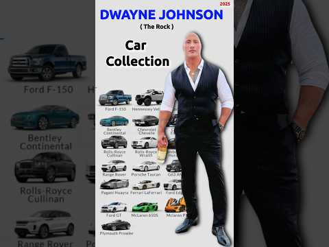 The Rock Car 🚗 Collection 2025