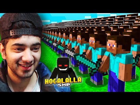 HOW I CREATED A BIG LOYAL ARMY in HOGALALLA SMP  - part 5