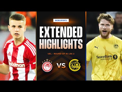 Olympiacos vs. Bodø/Glimt: Extended Highlights | UEL Round of 16 Leg 2 | CBS Sports Golazo - Europe