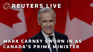 LIVE: Mark Carney sworn in as Canada's prime minister