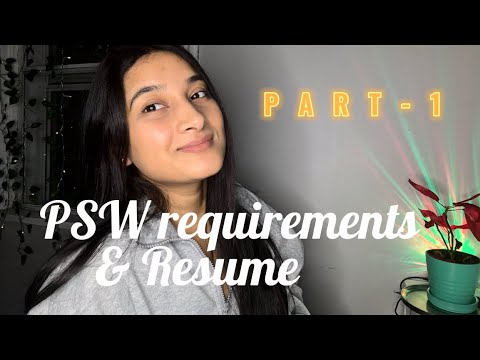 PSW Job Requirements in Canada 🇨🇦 | Nursing students| Important Liks