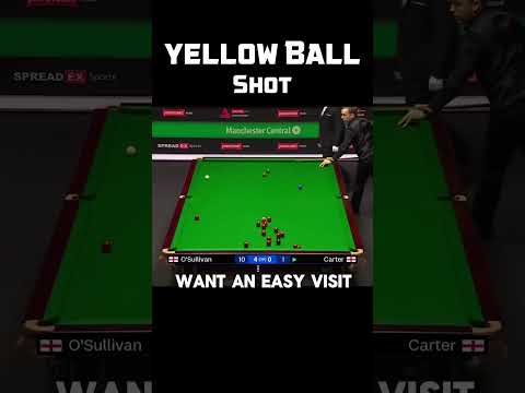 Snooker Yellow Ball Shots #snooker