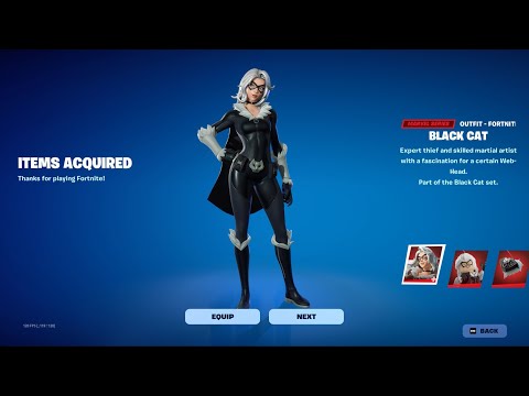 Buying the Black Cat Skin in Fortnite!