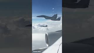 Why Fighter Jets Intercept Passenger Aircraft #shorts