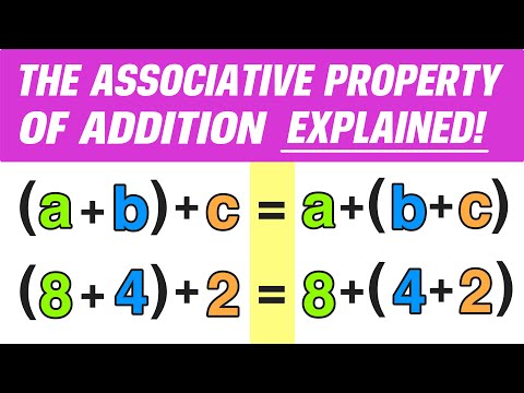 The Associative Property of Addition Explained