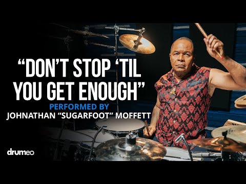 Michael Jackson's Drummer Jonathan Moffett Performs "Don't Stop 'Til You Get Enough"