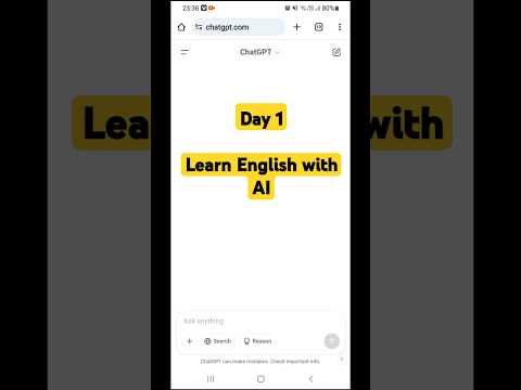 Day 1 | Learn English with AI | English for beginners #english #ingles #learnenglish