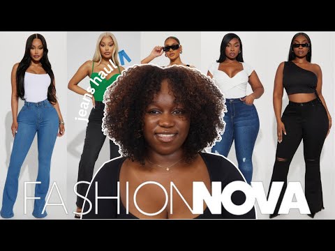 FASHION NOVA CURVE JEANS TRY ON HAUL | SIZE 16/18 PLUS👖