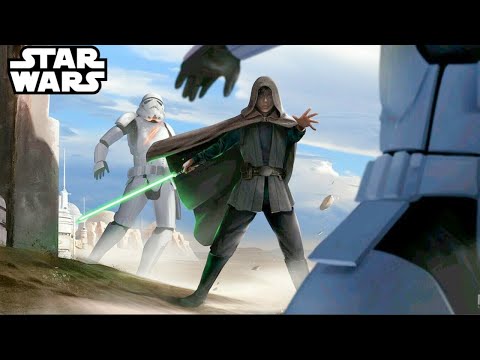 The ONLY Way to Beat Luke Skywalker in a Duel - Star Wars Explained