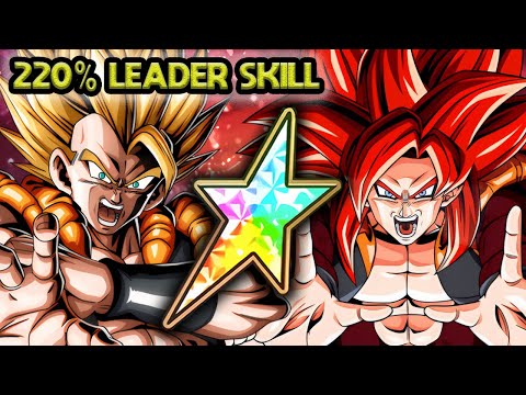 100% EZA LR SSJ4 GOGETA + AGL LR SUPER GOGETA ROTATION! Dragon Ball Z Dokkan Battle