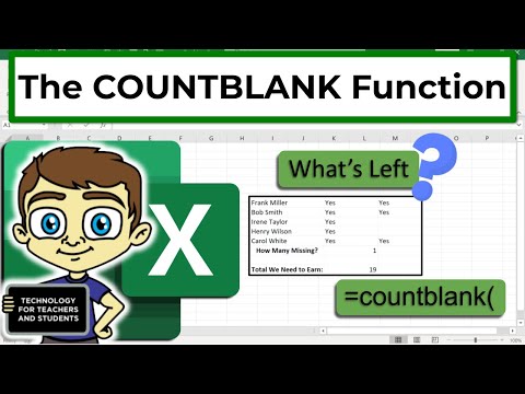 MASTER Excel COUNTBLANK Function in 5 Minutes