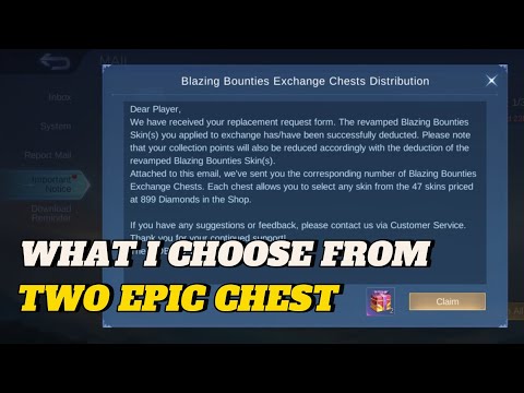 FINALLY! Blazing Bounties Skin Exchange CHEST | WHAT DID  YOU SELECT? (Comment👇)