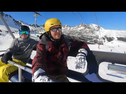 Snowboarding Andorra Feb2023