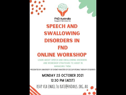 Speech and Swallowing Disorders   FINAL