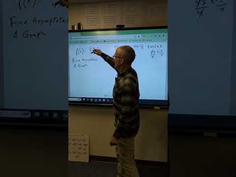 Graph a Rational Function with Asymptotes