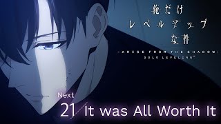 TVアニメ「俺だけレベルアップな件 Season 2 -Arise from the Shadow-」web予告｜21.「It was All Worth It」