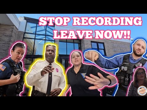 COURTHOUSE KARENS *GO CRAZY* COP FAILS TO IDENTIFY *CHALLENGE ACCEPTED* 1ST AMENDMENT GLASSBORO, NJ