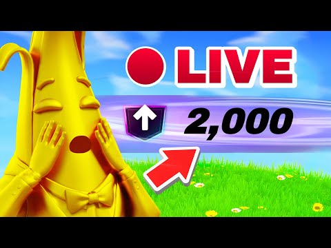 🔴 LIVE -  Unlocking LEVEL 2,000 For The First Time EVER! + LIVE EVENT