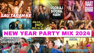 NEW YEAR BOLLYWOOD  PARTY MIX MASHUP 2024 | #3 | NON STOP BOLLYWOOD DANCE PARTY MIX 2024