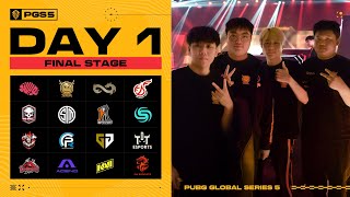 PUBG Global Series 5 Final Stage DAY 1