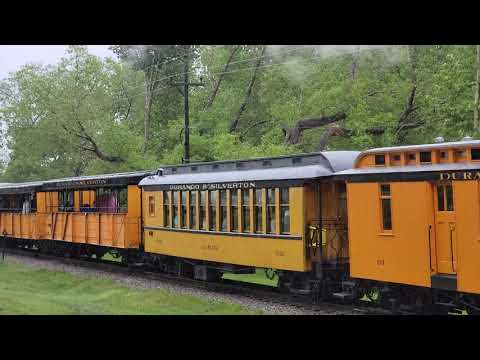 The Durango & Silverton Steam Train Rides Again