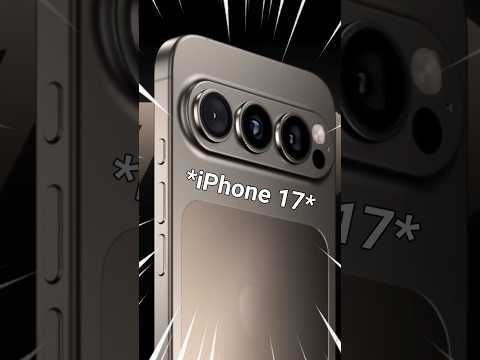 iPhone 17 NEW *Design* #shorts