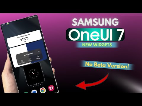 Samsung One Ui 7 Early Access! - Clock Features Without Beta version!