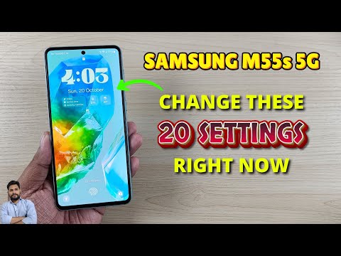 Samsung M55s 5G : Change These 20 Settings Right Now