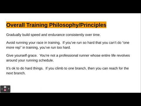 Overall Training Philosophy/Principles