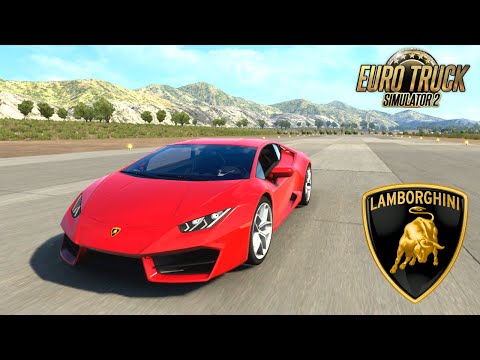 [ETS2 v1.43] Lamborghini Huracan LP580 - Kya sound hai yarrrr | Euro Truck Simulator 2 Hindi