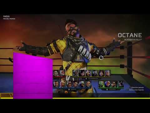 Apex legends New Octane select animation