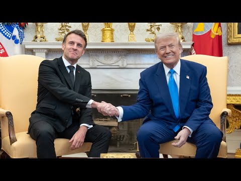 President Trump Holds a Press Conference with President Emmanuel Macron of France