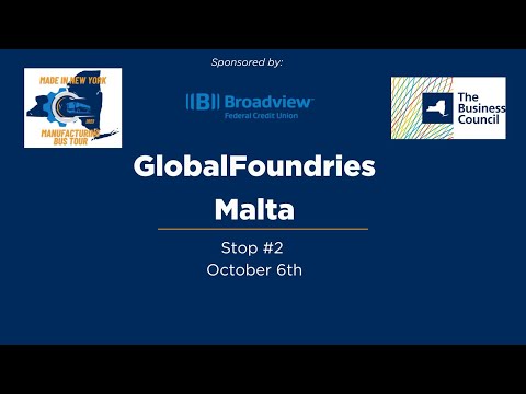 2023 Made in New York Manufacturing Bus Tour - GlobalFoundries